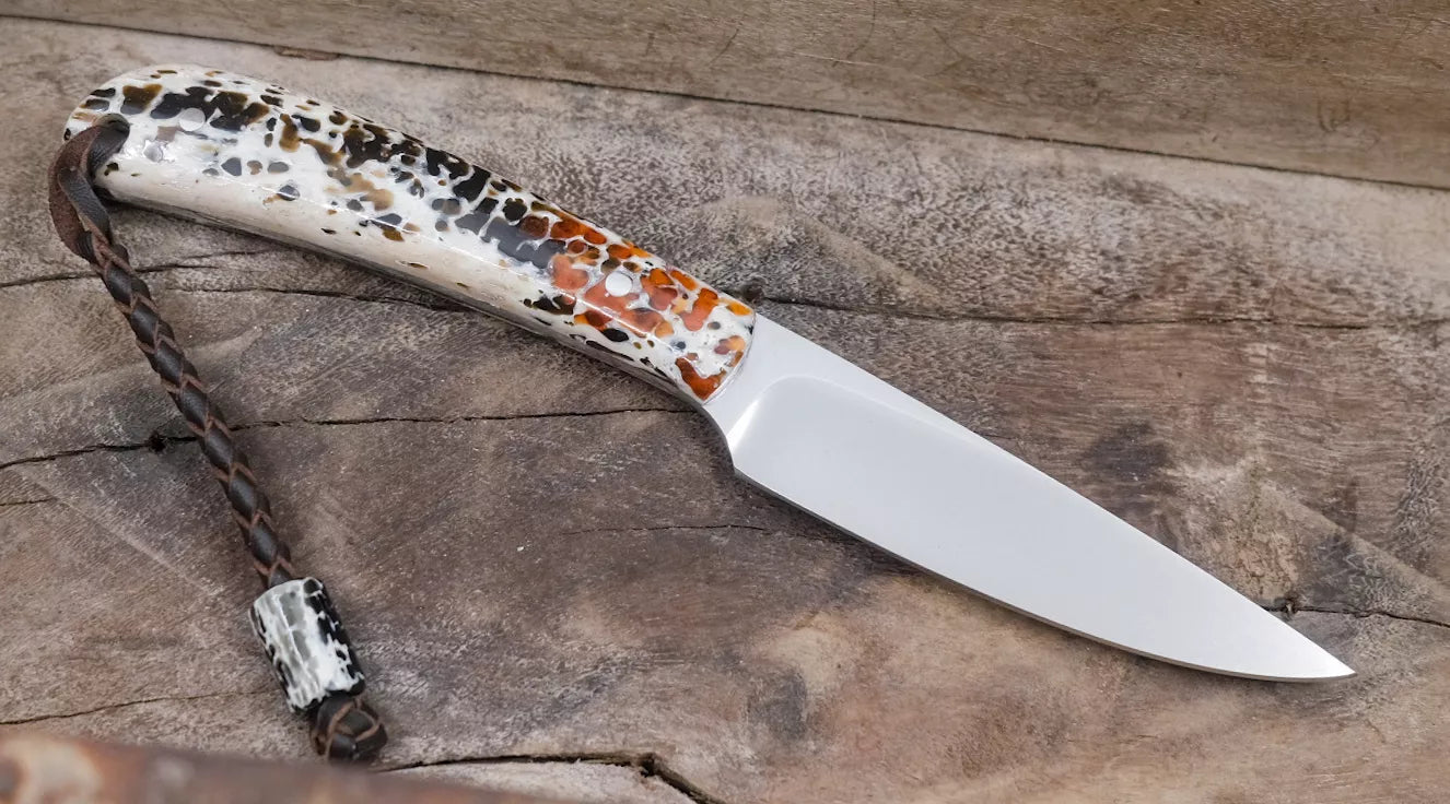 Arno Bernard Knives Fin & Feather mit Kudu-Knochen