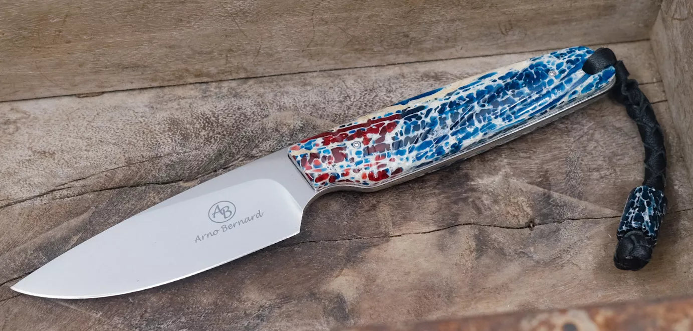 Arno Bernard Knives Bongo mit Kudu-Knochen