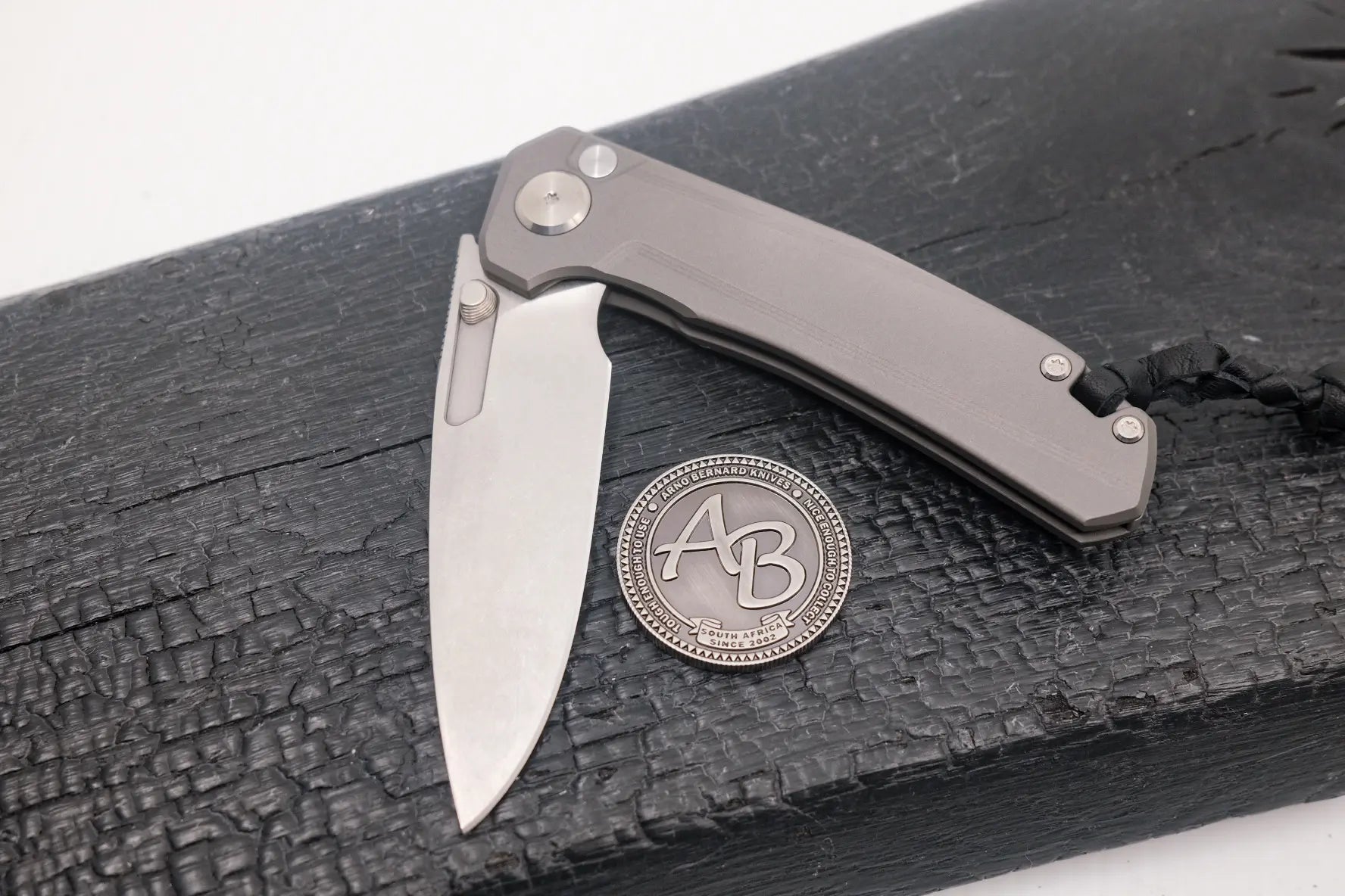 Arno Bernard Knives Turaco Solid Titanium