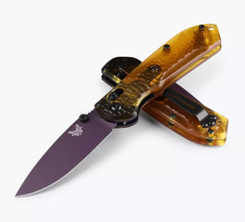 Benchmade Mini Freek 565PL-2501 Amethyst Cerakote - SHOT Show 2025 Sonderedition