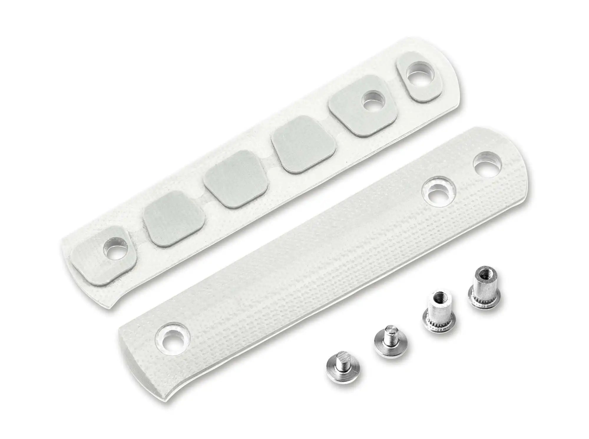 Böker BFF Packlite Griffschalen G10 Weiß Smooth
