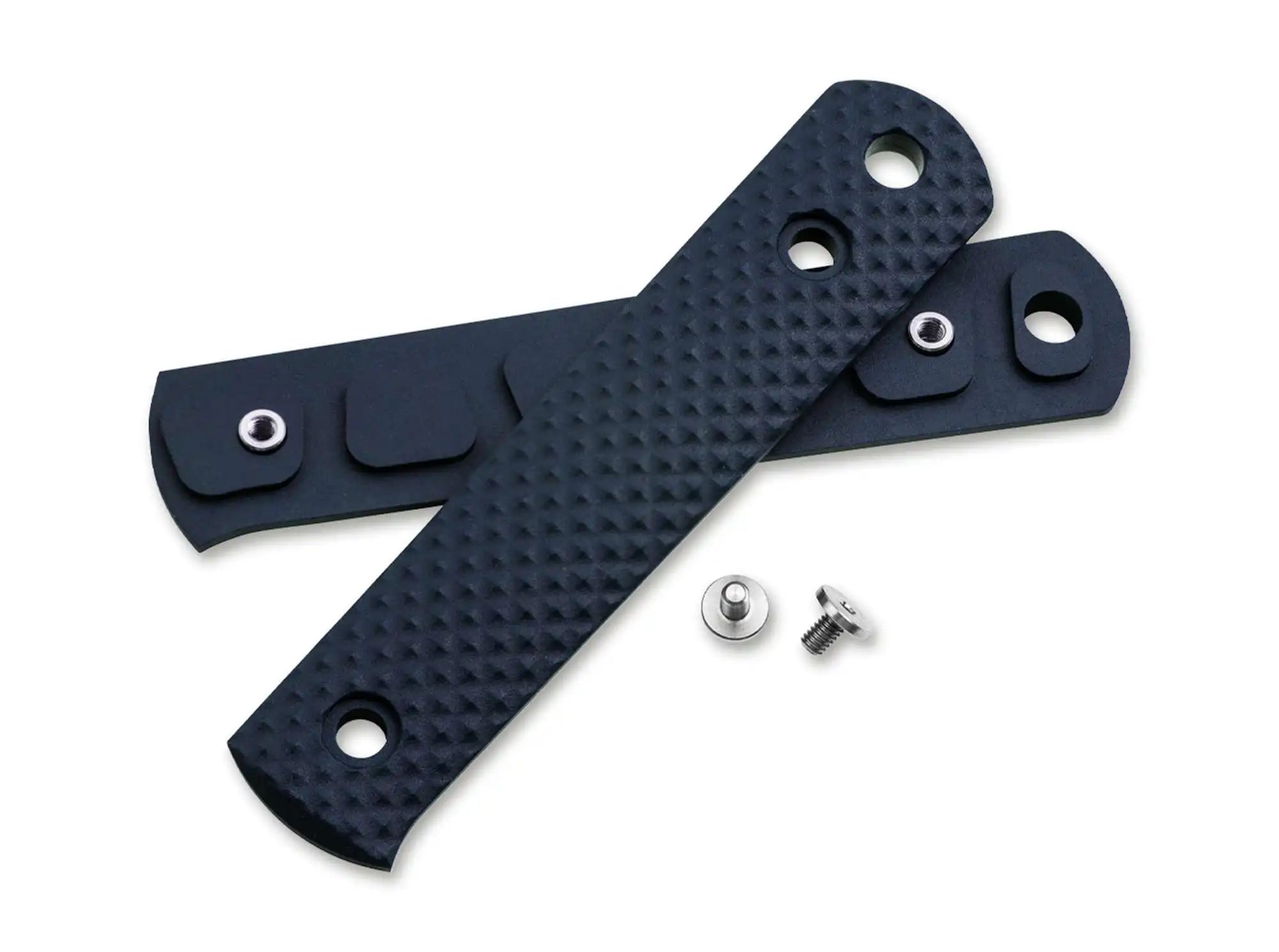 Böker BFF Packlite Griffschalen Richlite Blue Pyramid