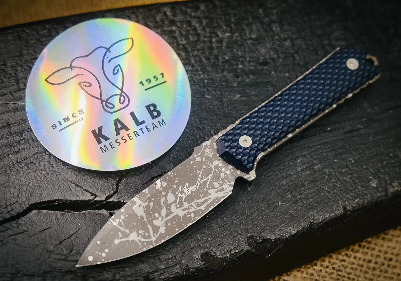 Böker Kiboku Knife Days 2026 Exclusive, signed by Lucas Burnley