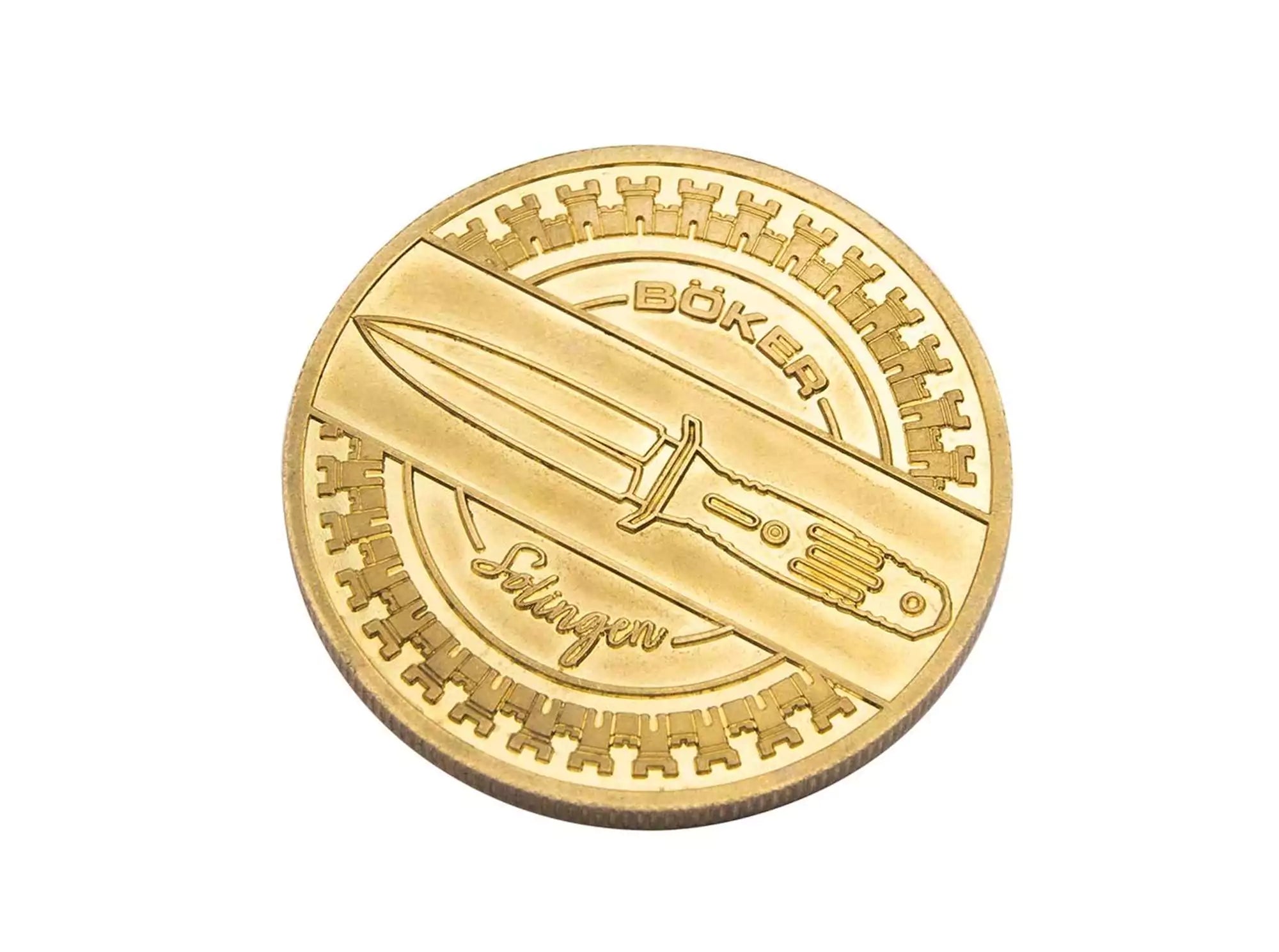Böker Manufaktur Solingen Coin Messing