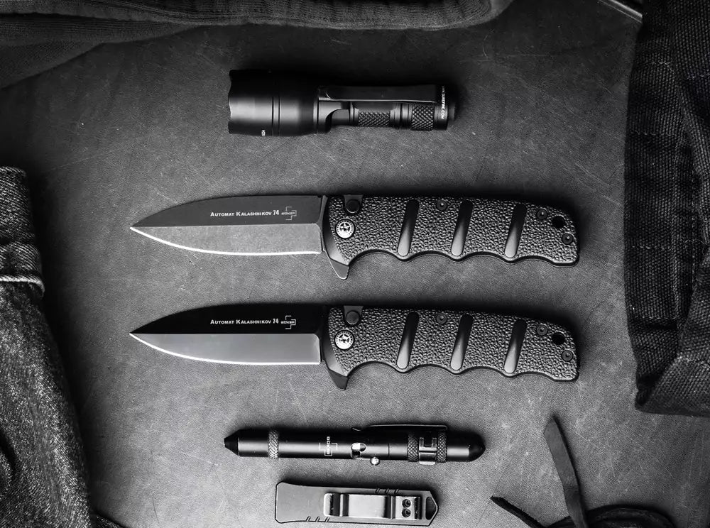 Böker Plus BHQ AKS-74 Black Dagger Stonewash
