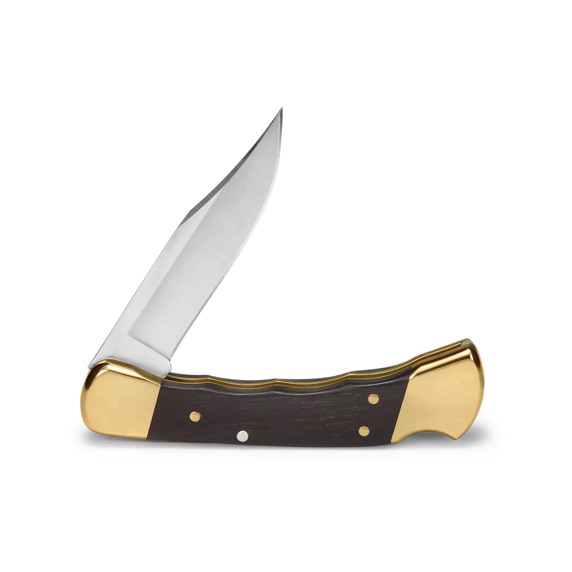 Buck 110 Folding Hunter Finger Grooved