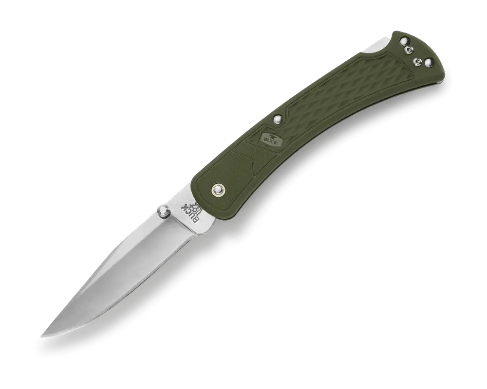Buck 110 Slim Select Knife O.D. Green
