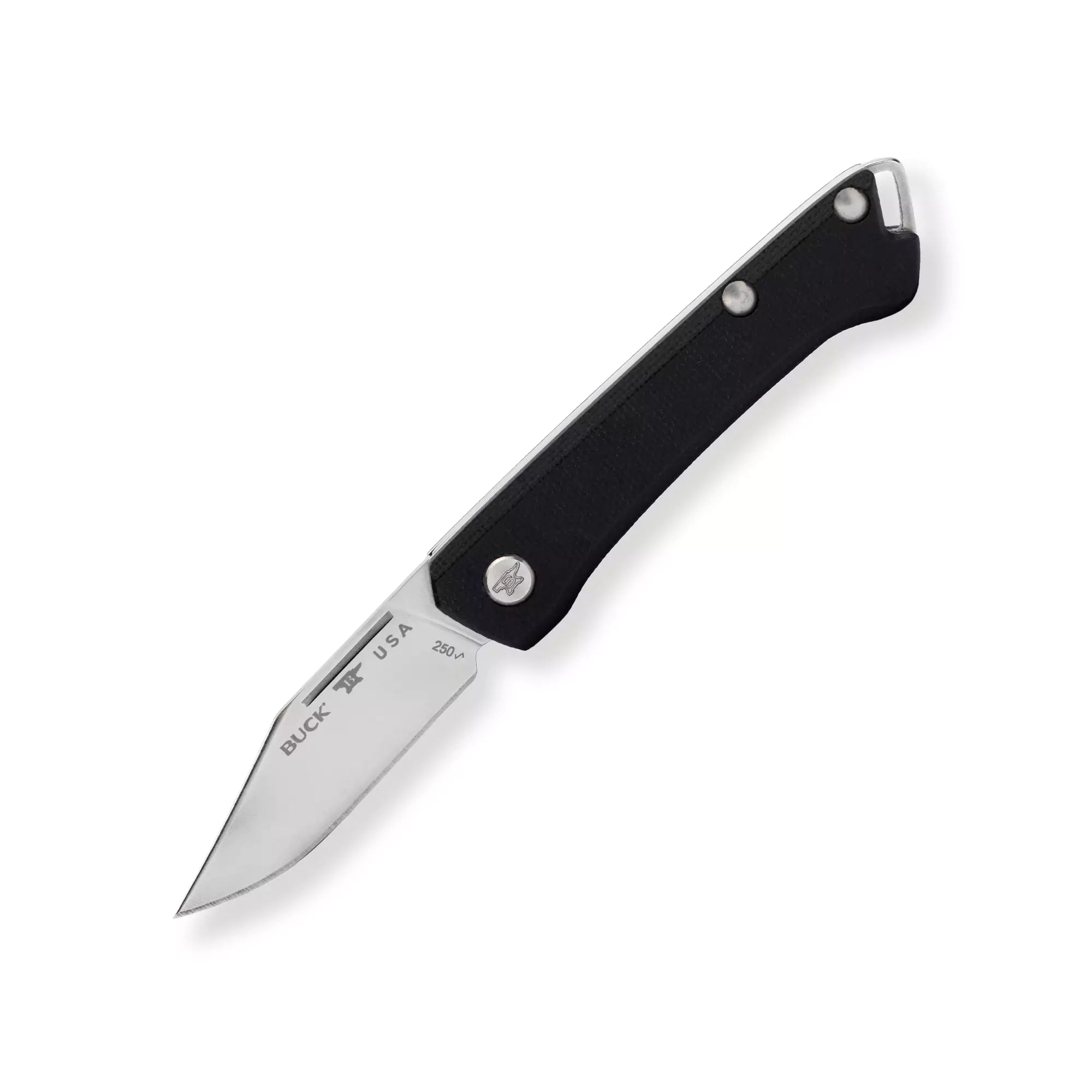 Buck 250 Saunter Clip Point Black