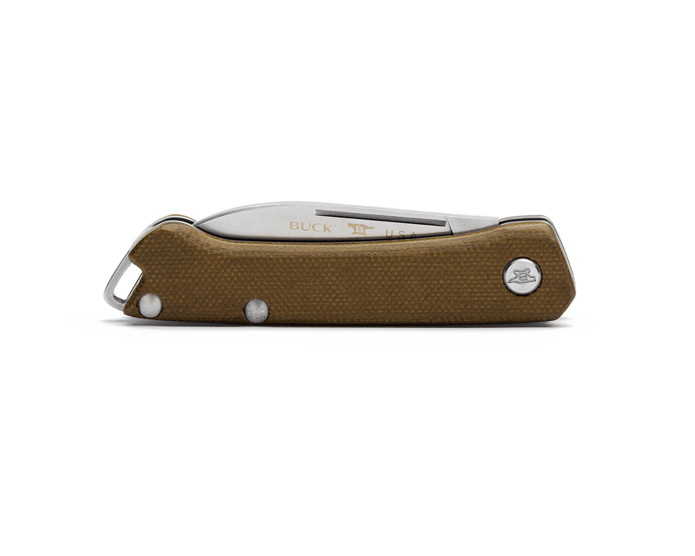 Buck 250 Saunter Drop Point O.D. Green