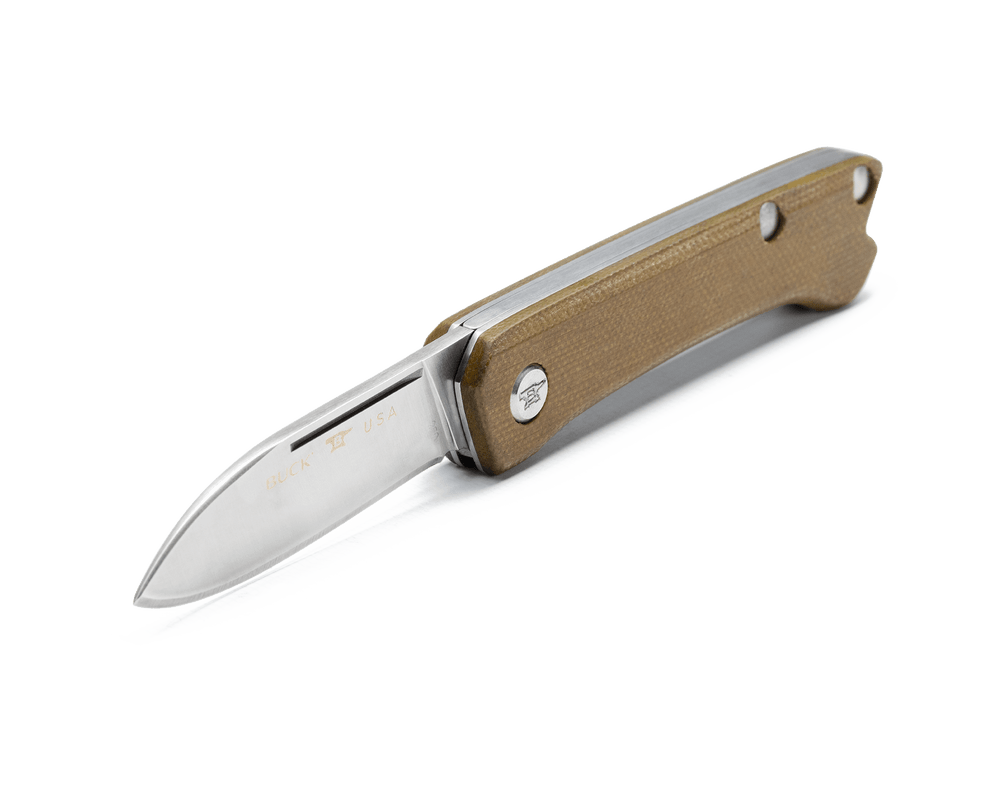 Buck 250 Saunter Drop Point O.D. Green