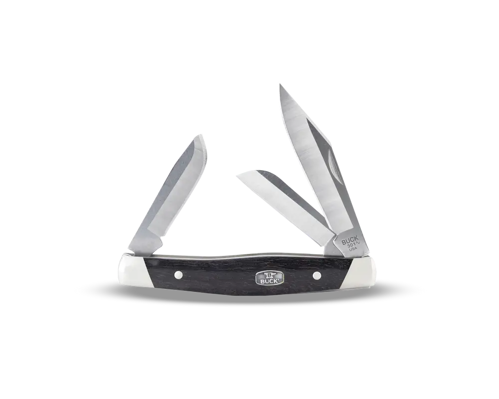 Buck 301 Stockman® Knife - Wood Handle Ebony