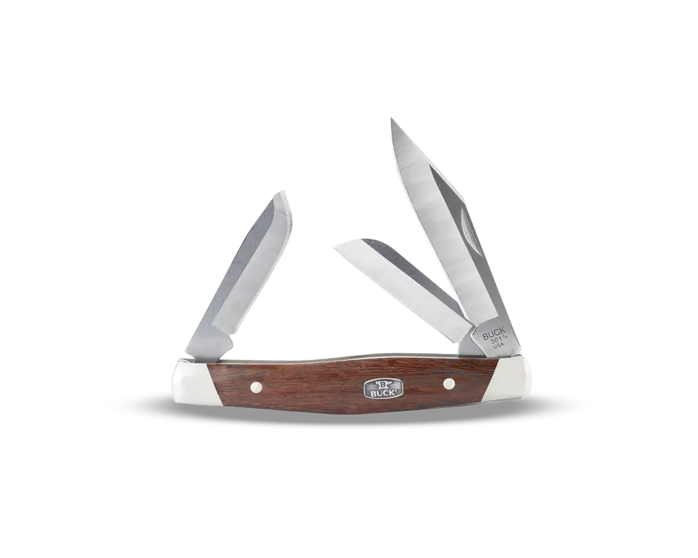 Buck 301 Stockman® Knife - Wood Handle Granadillo