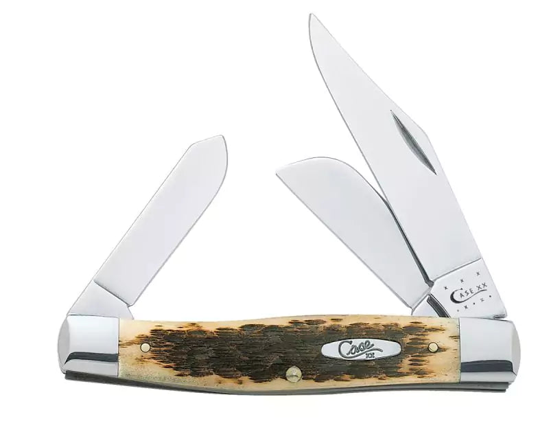 Case CV Amber Bone Large Stockman