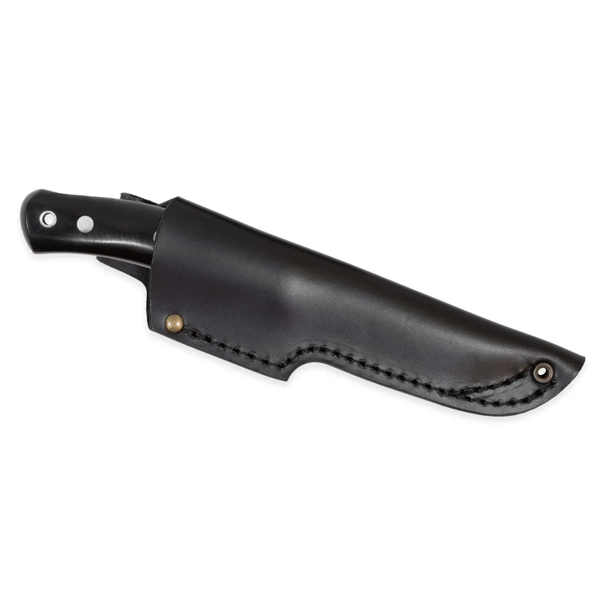 Casström No.10 SFK, Black micarta, Flachschliff