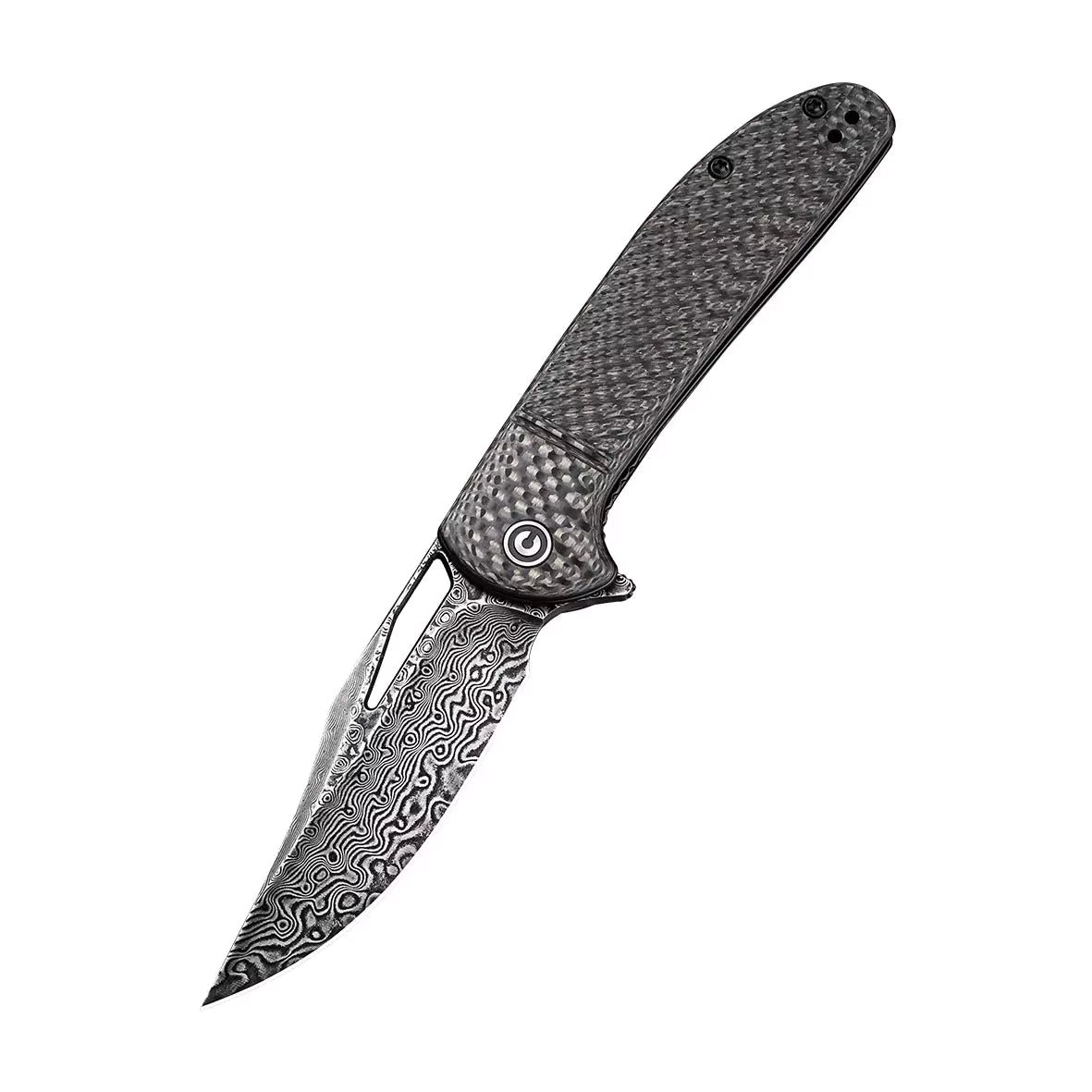CIVIVI Ortis Damascus Carbon