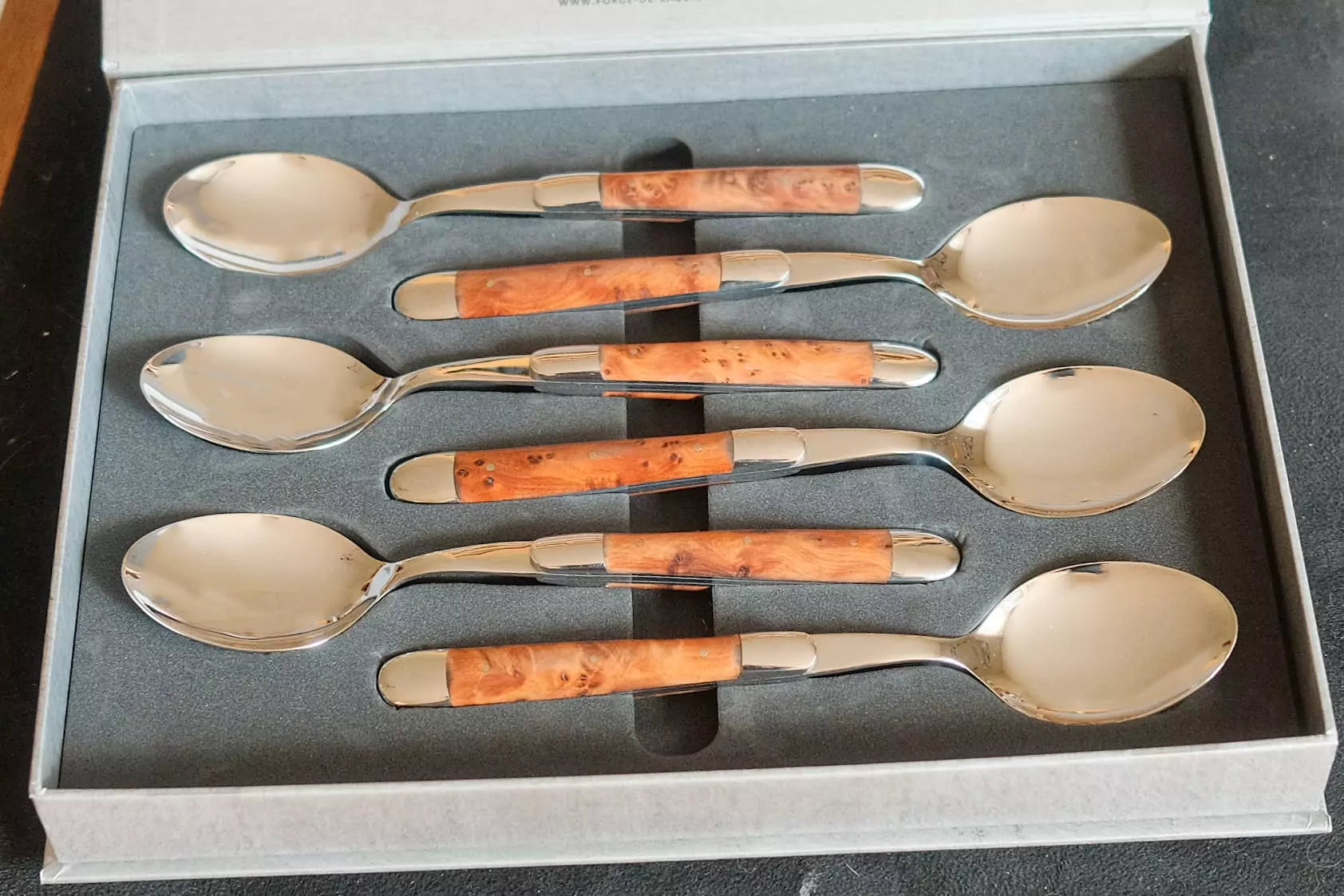 Forge De Laguiole Esslöffel, Thuja, 6er-Set