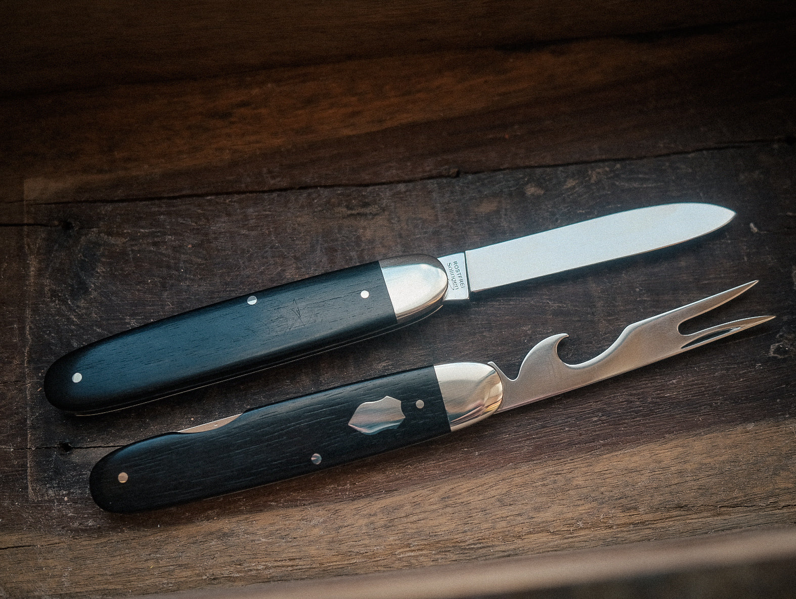Hartkopf Picnic Knife Cutlery Knife – Ebony