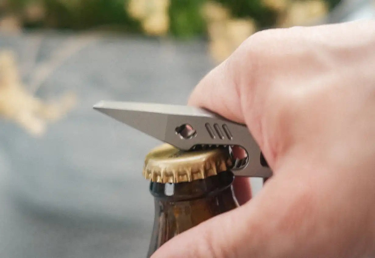 J.E. Made SharkIV Tool PVD with red or orange Kydex