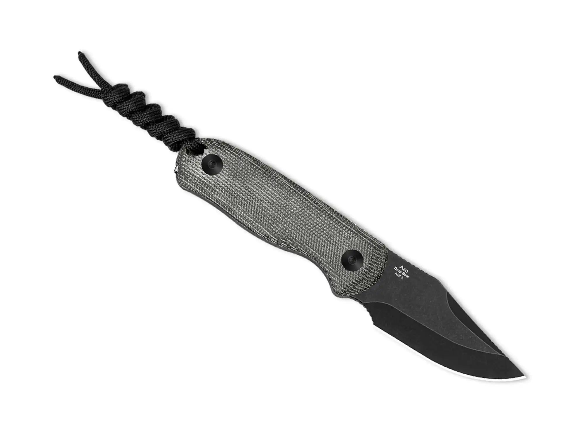 Kizer Drop Bear Fixed AEB-L Grey Micarta