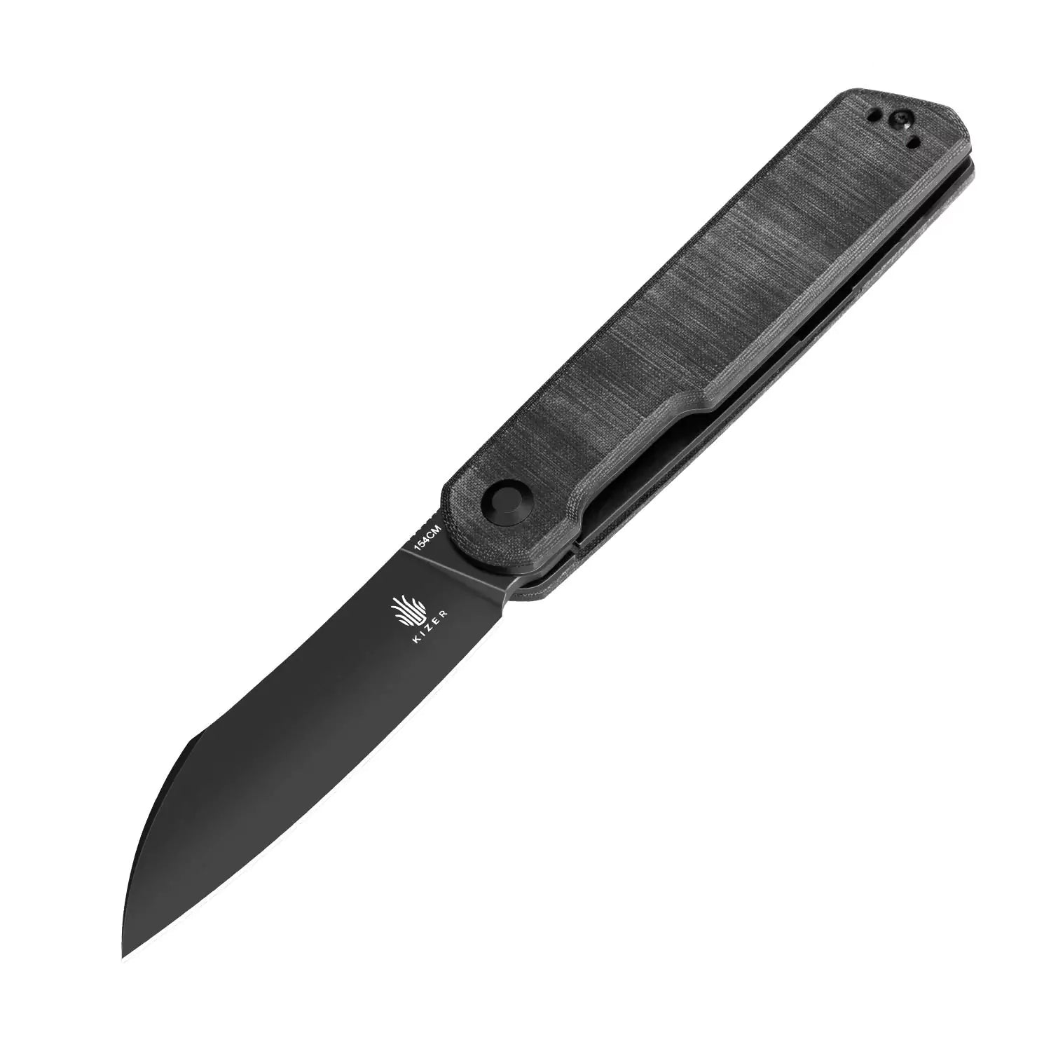 Kizer Klipper Micarta Green