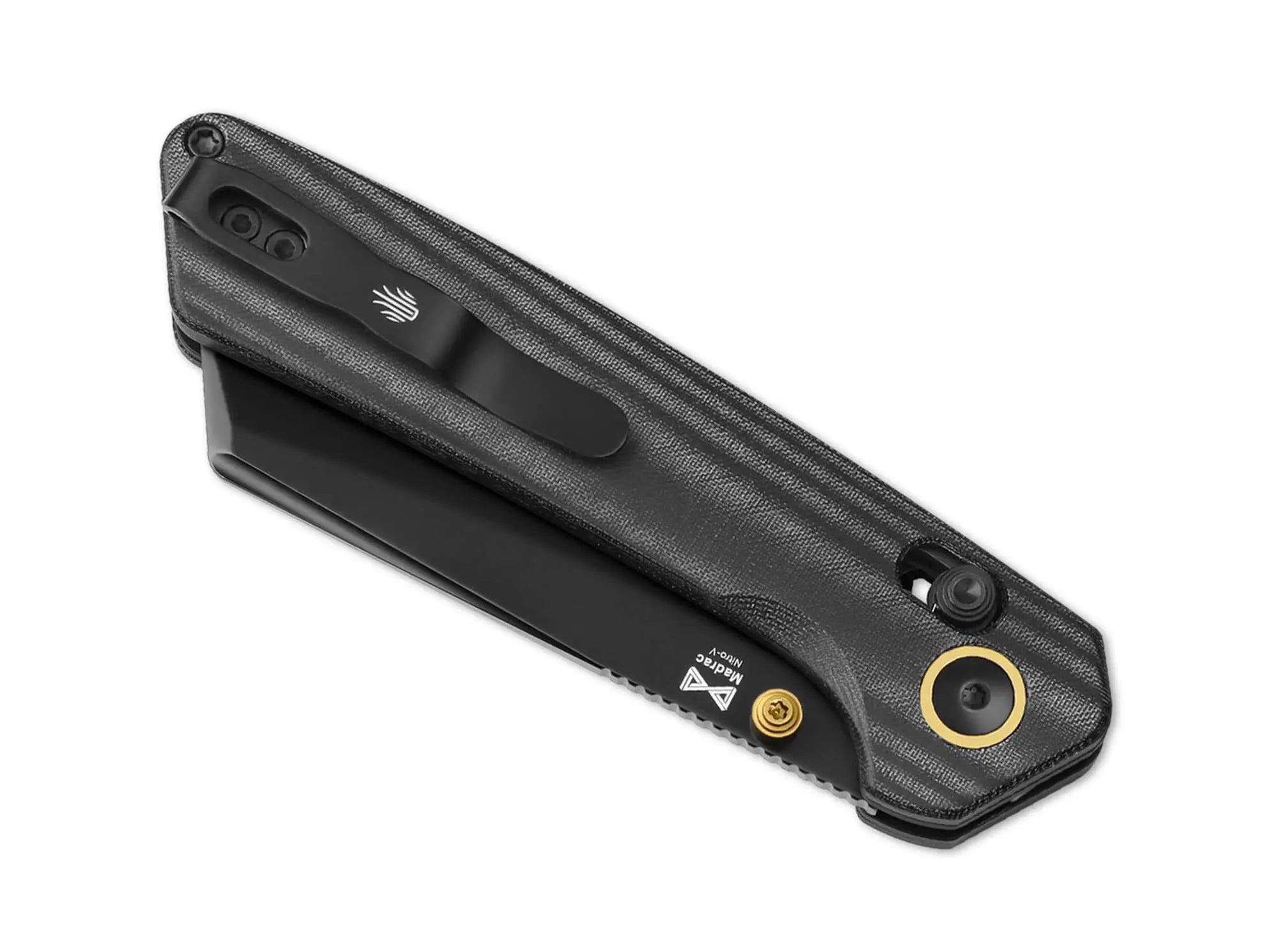 Kizer Madrac Nitro-V Micarta All Black