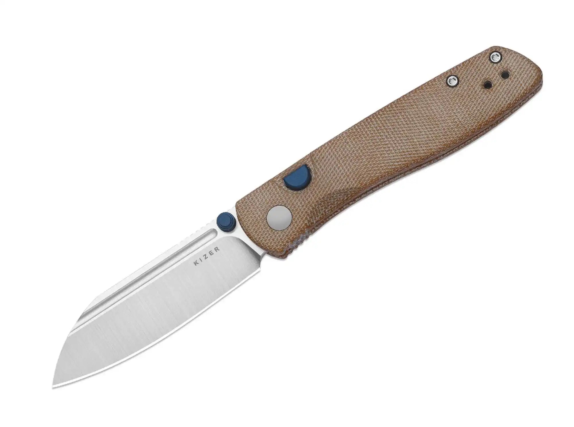 Kizer Renissance N690 Brown Norplex Ultrex Micarta