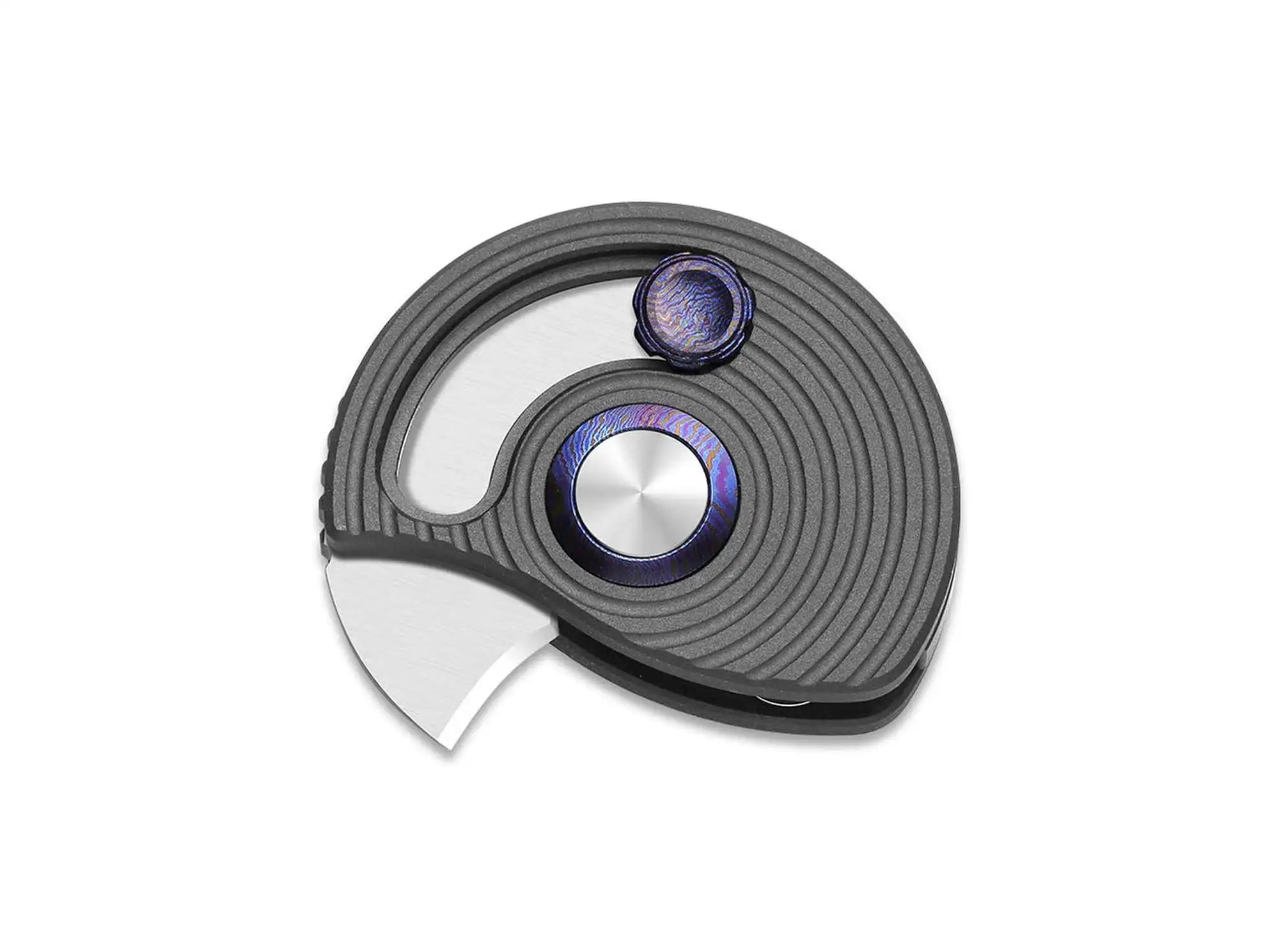 Kizer Snail-trail M390 Gray Aluminum