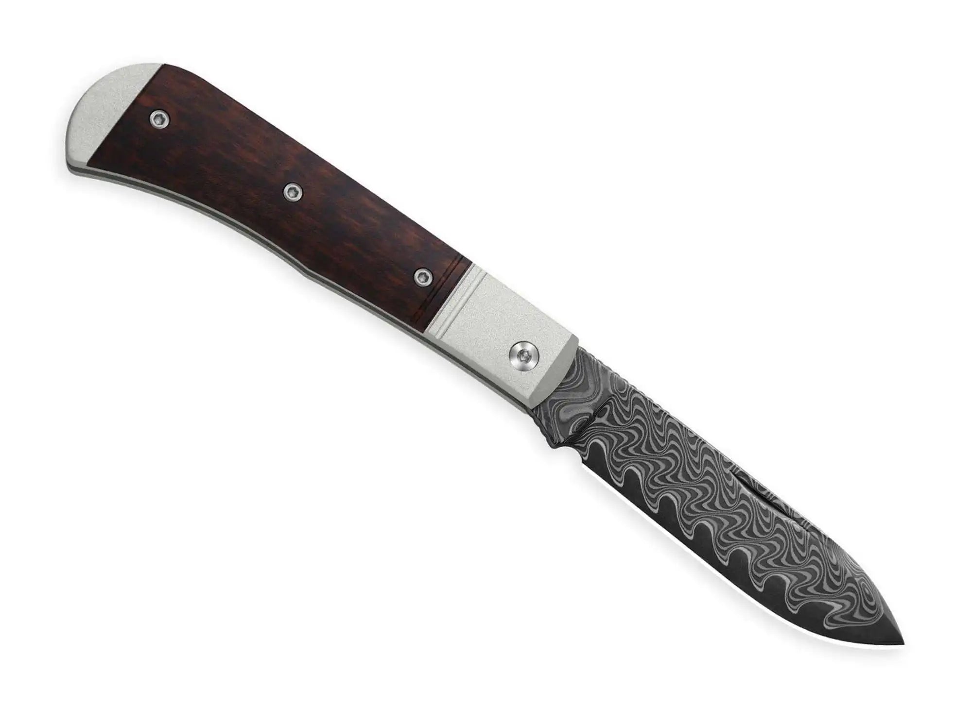 Kizer Trestle D Damas Aluminium & Bois de Leopard