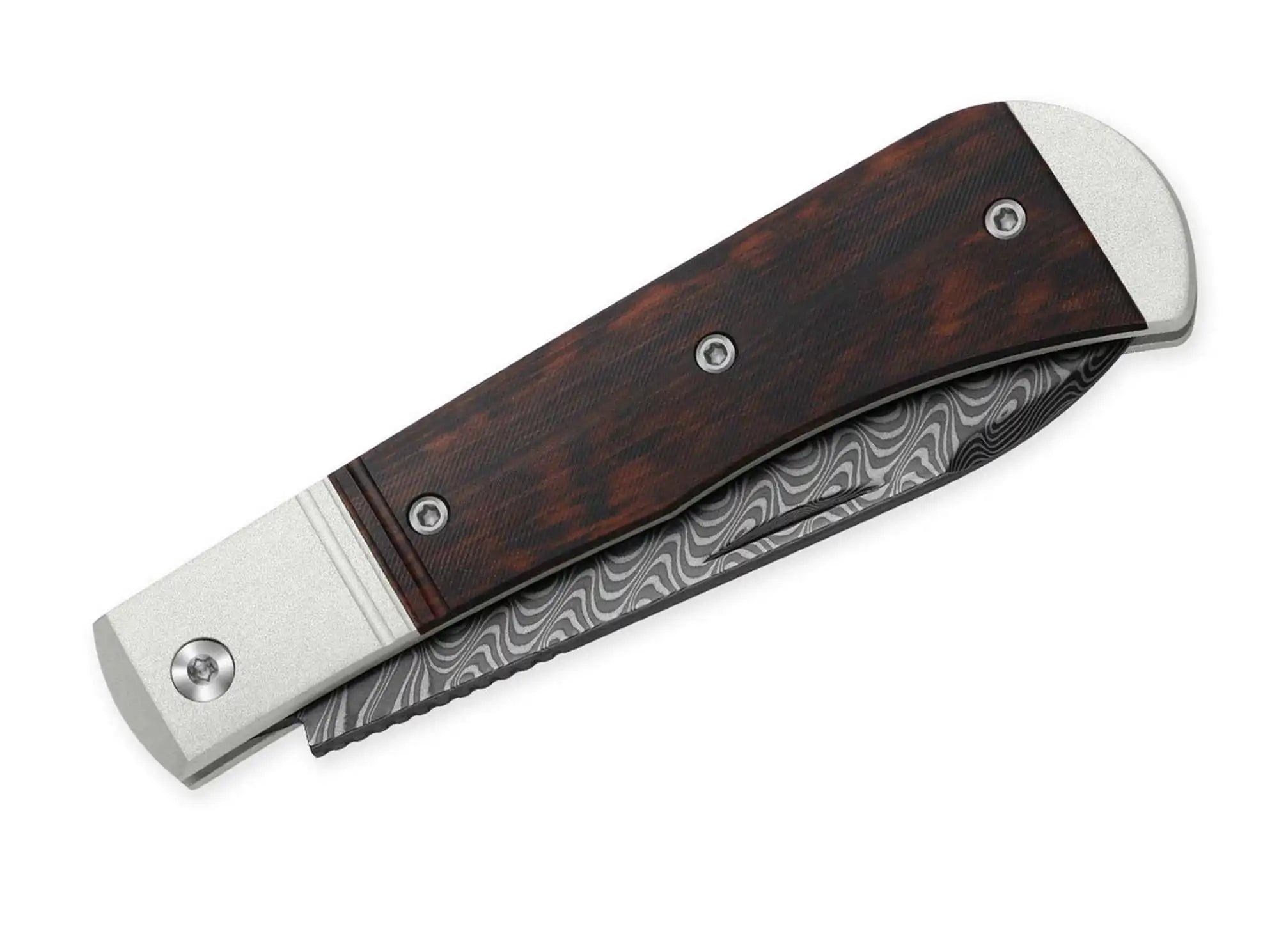Kizer Trestle D Damas Aluminium & Bois de Leopard