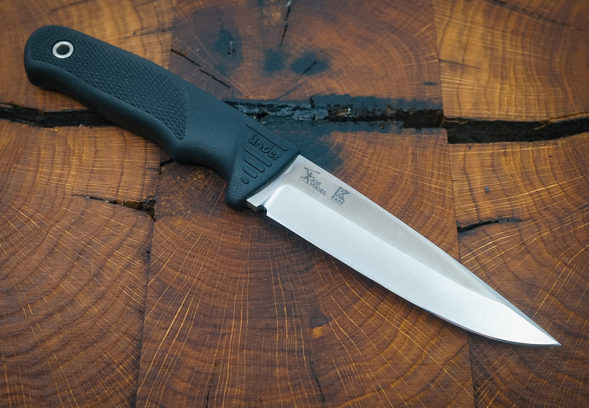 Linder Wanger Super Edge 7 Joe Vogel Evo-X ATS 34 Kydex Sheath with Clip