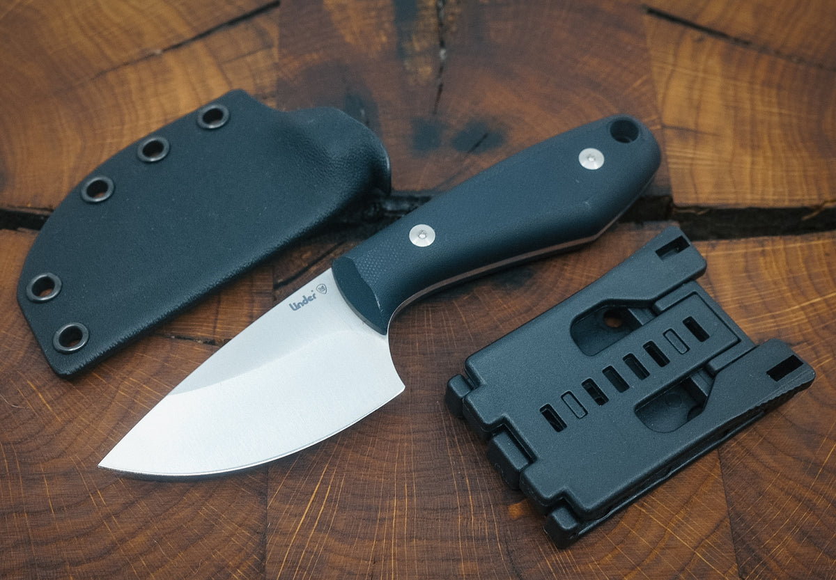 Linder Wanger Shard Nitro-X7 G10 Black Kydex Sheath Multiclip