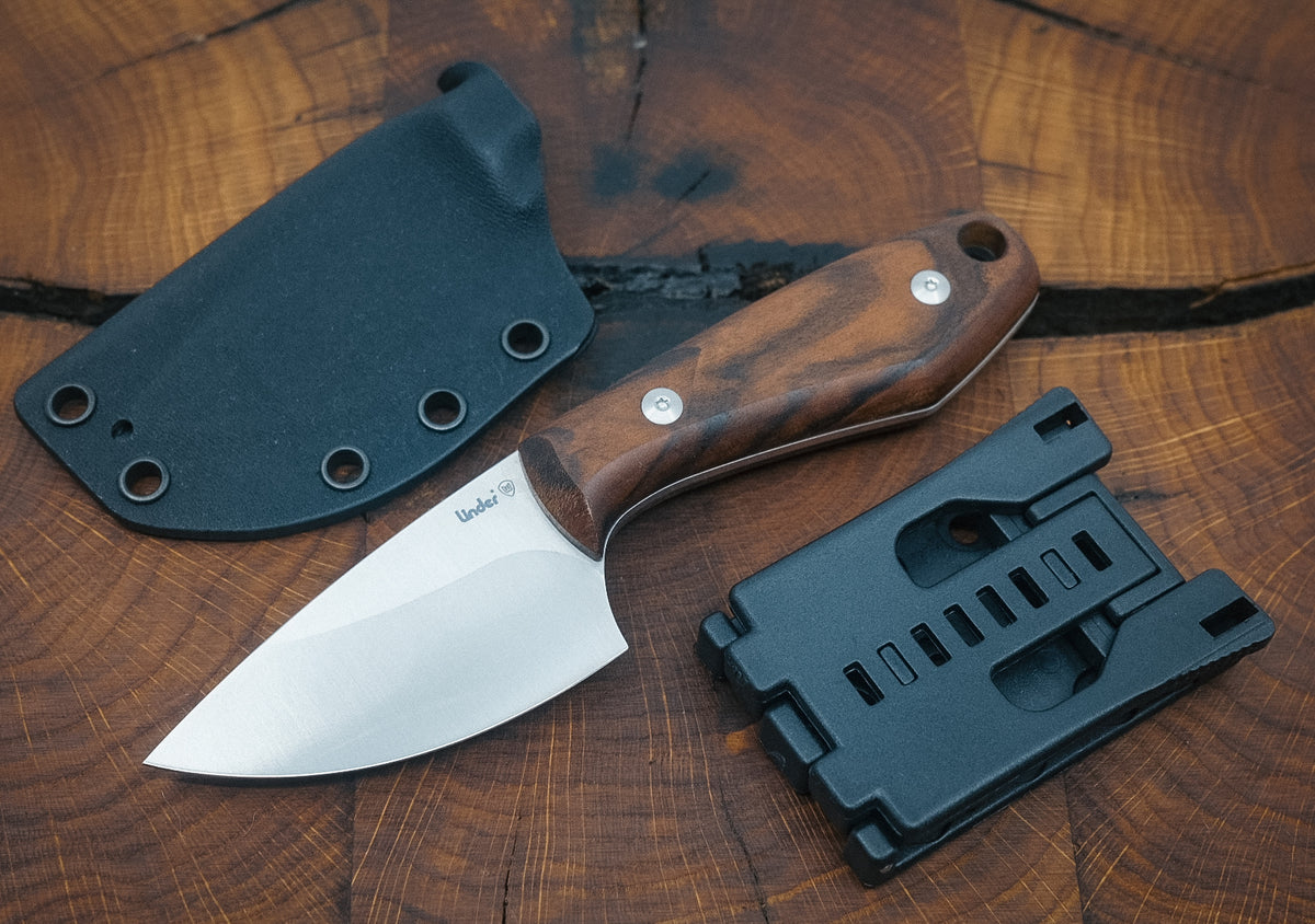 Linder Wanger Shard Nitro-X7 Walnusswurzelholz Linder Lederscheide
