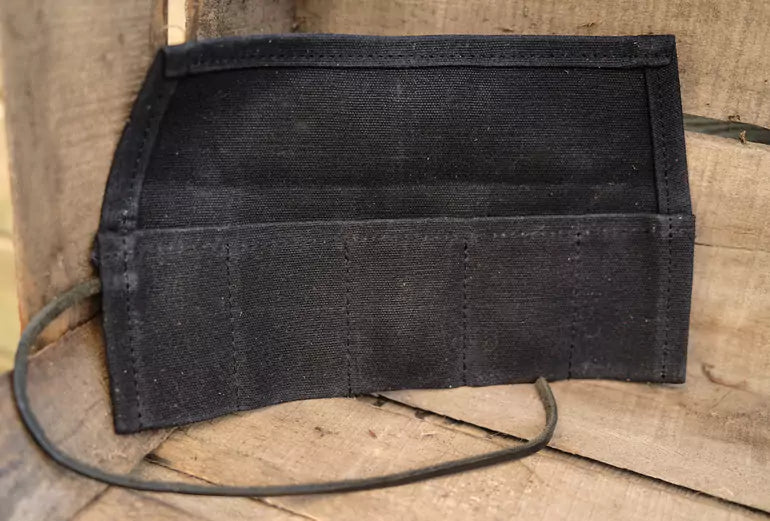 Longhunter Supply No. 12 Nomad EDC Roll-Up Bag 5 Fächer Black