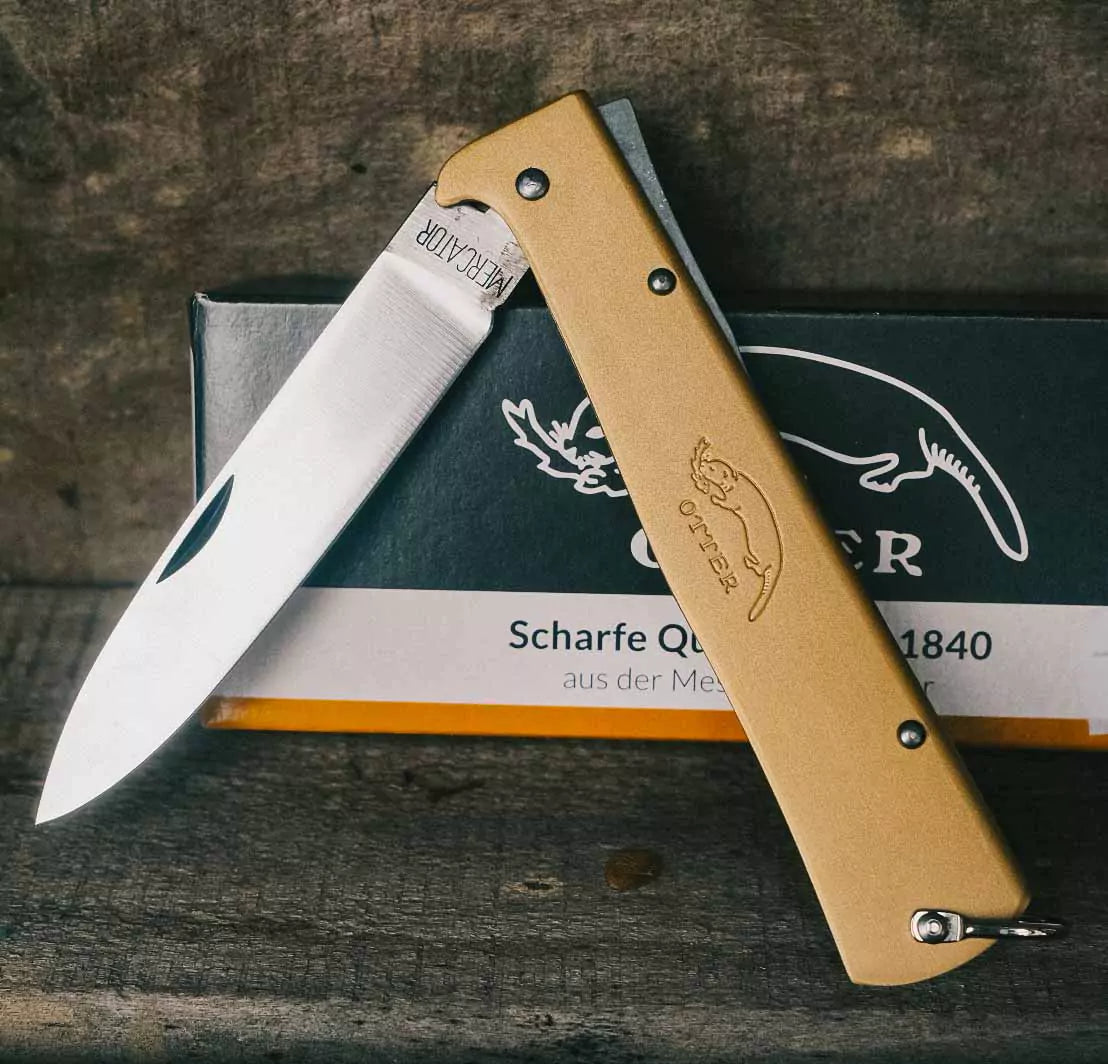 Otter Mercator Groß Messing Carbon/Rostfrei