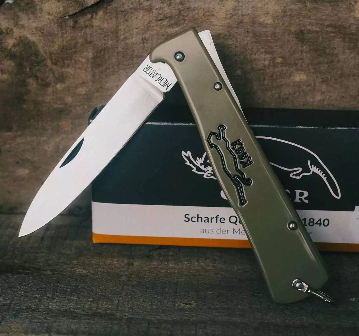 Otter Mercator Katze Olive Carbon