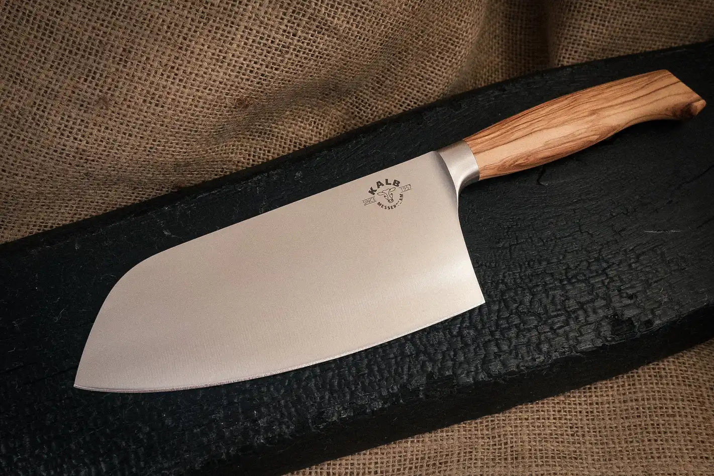 Messerteam Kalb Chai Dao 18 cm Olivenholzgriff