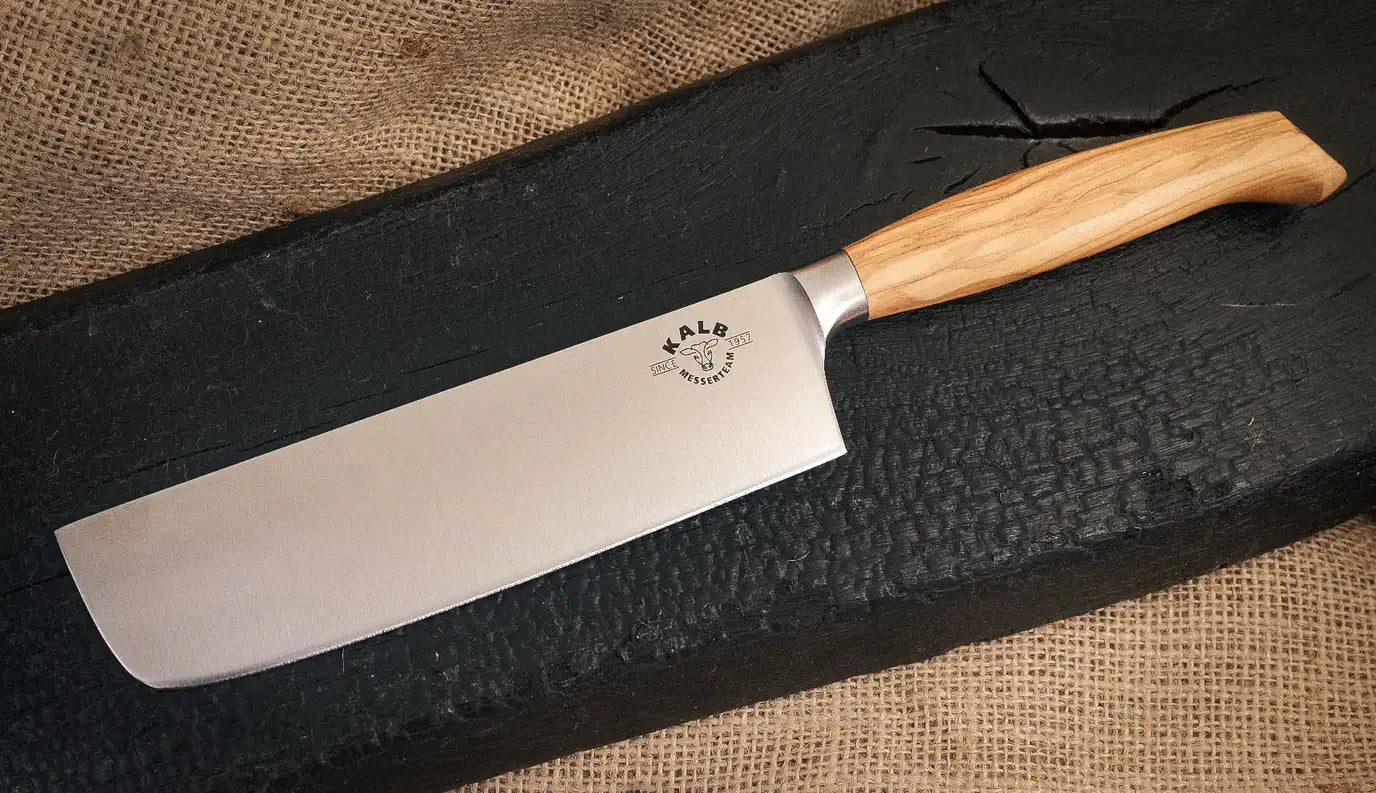 Messerteam Kalb Nakiri 16 cm Olivenholzgriff