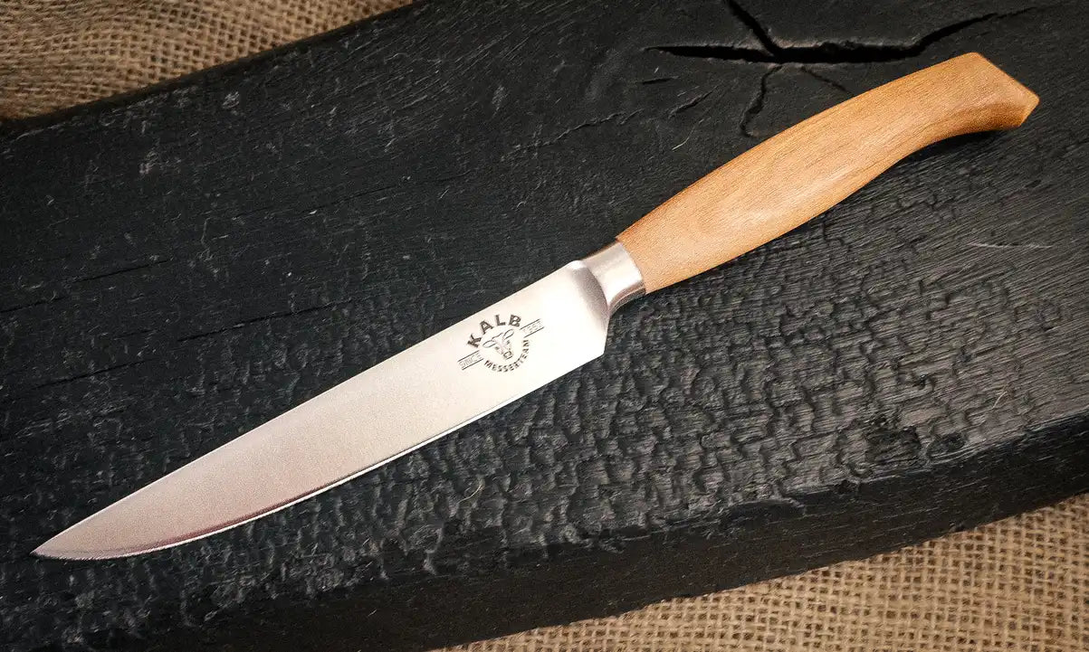 Messerteam Kalb Steakmesser 12 cm Olivenholzgriff