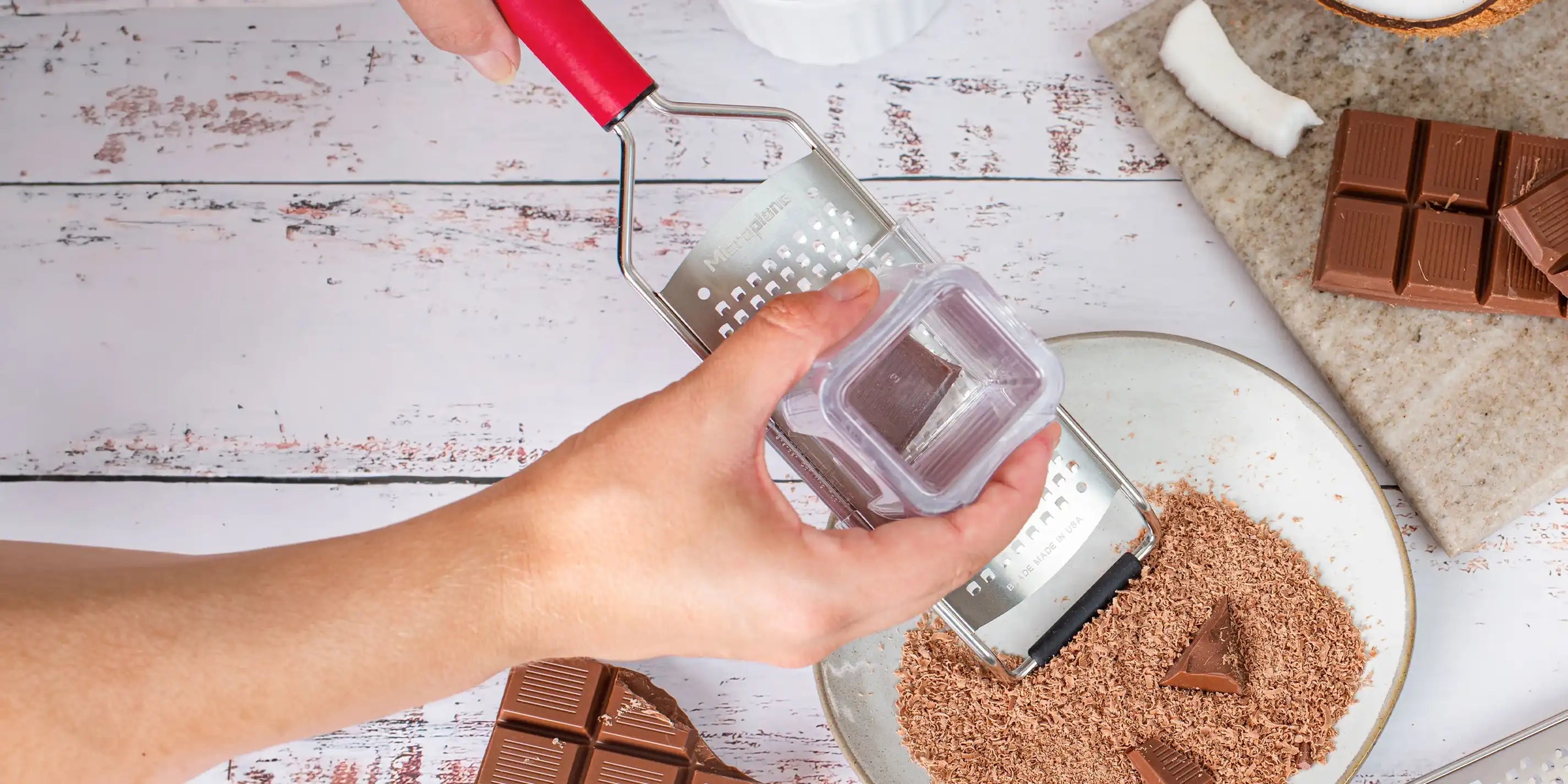 Microplane Gourmet Fingerschutz Slider Attachment