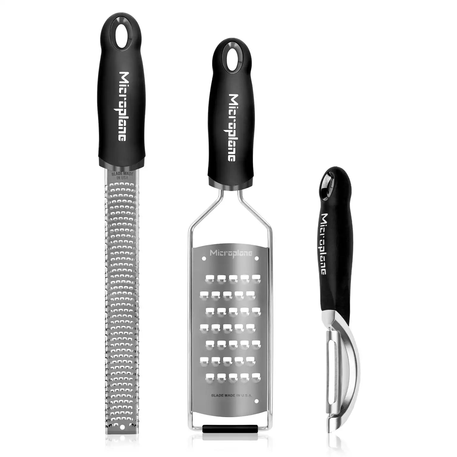 Microplane Gourmet Reiben-Set mit Schäler