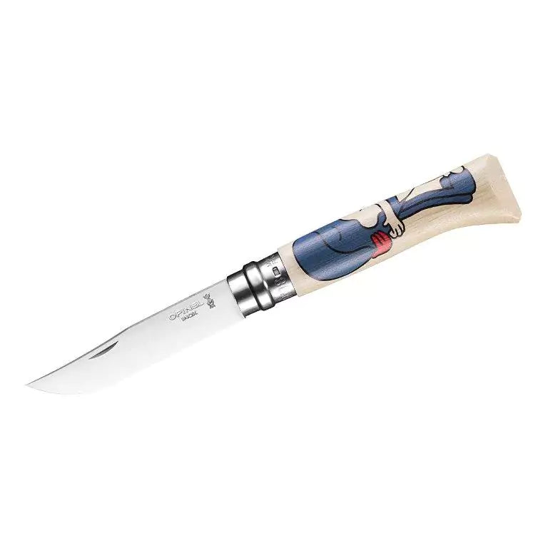 Opinel No 08, rostfrei, Edition FRANCE ! Jeremyville