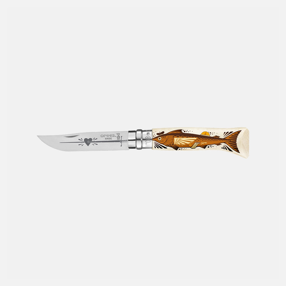 Opinel No 08 Jeremy Fish The Swordfisherman