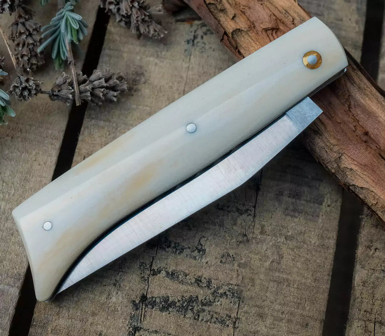 PassionFrance Alpin Büffelknochen, RWL34, verzierte Platinen