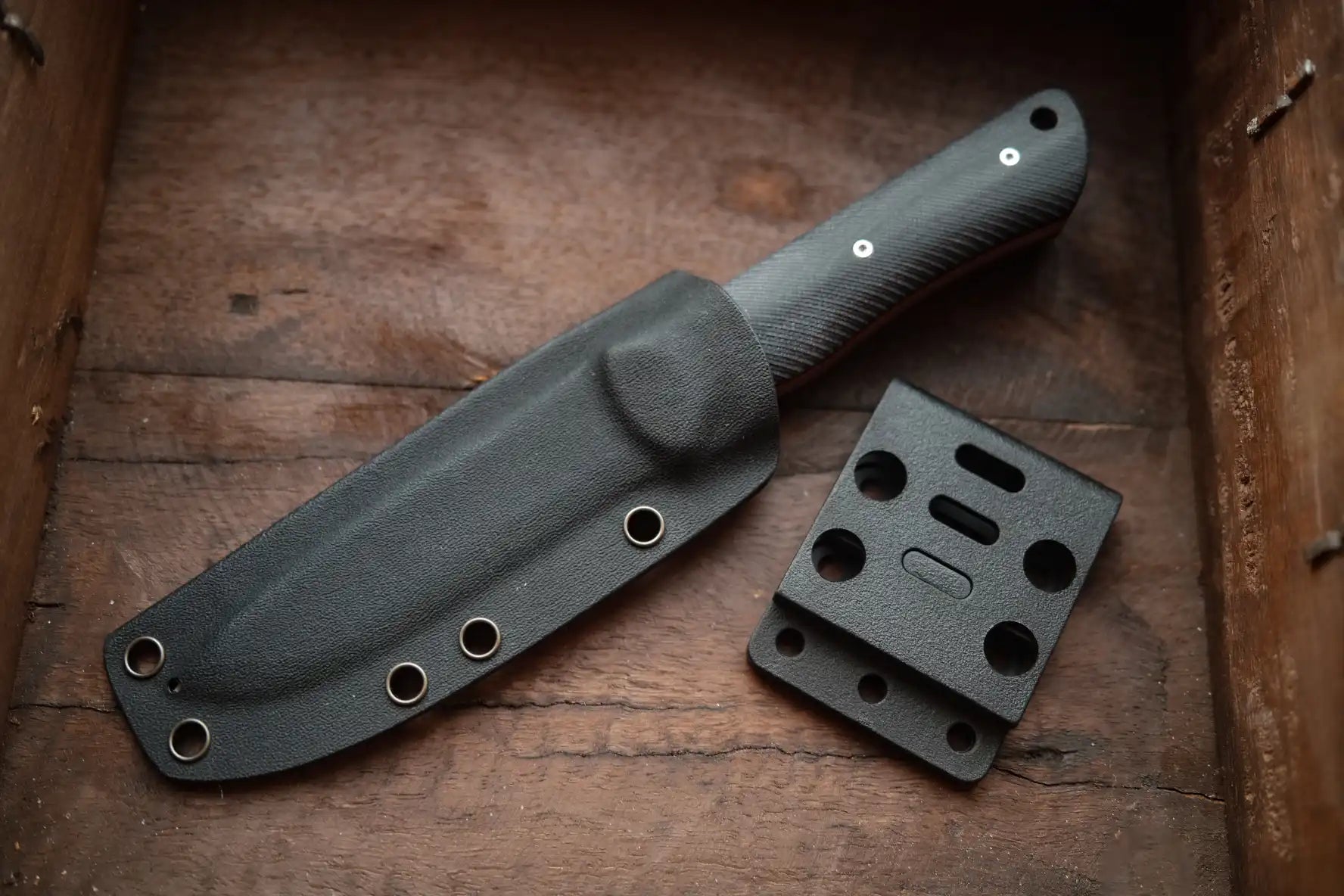 Real Steel Bushcraft Individual Noir / Blanc