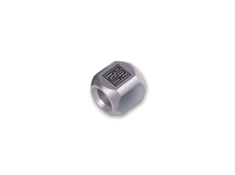 Real Steel Titanium Bead Column Silver