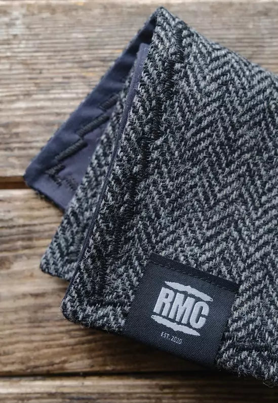 RMC Hank Grey Herringbone Shetland