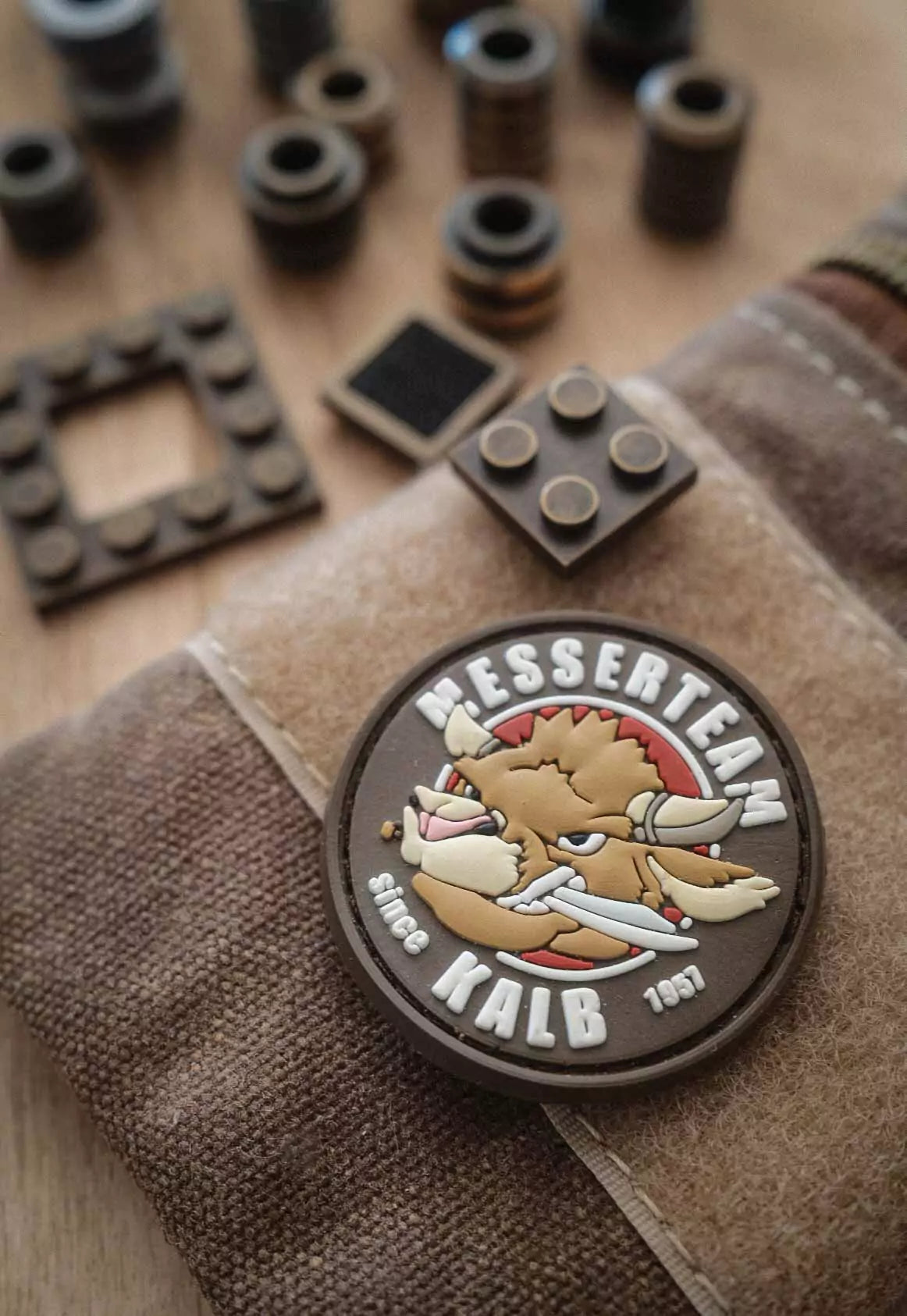 Patch Messerteam Kalb "Mad Cow"