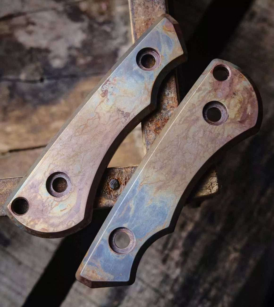 SK09 Titangriffschalen anodisiert