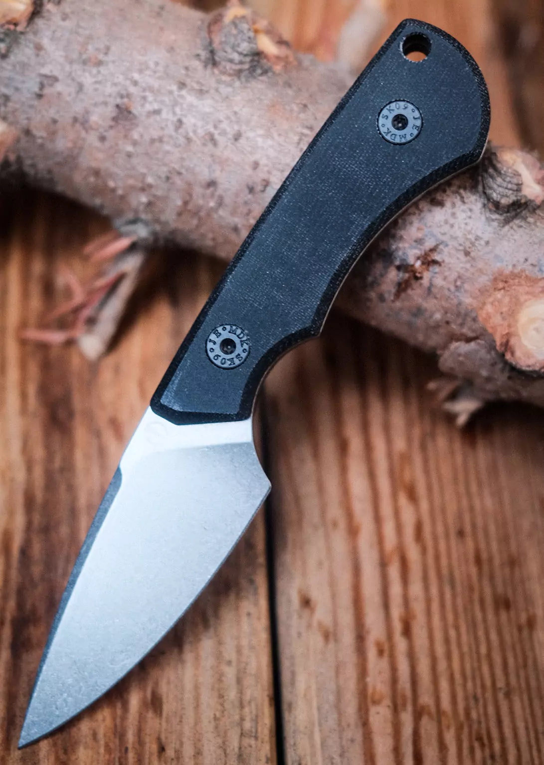 SK09 Micarta schwarz – 14C28 mit Kydex-Scheide