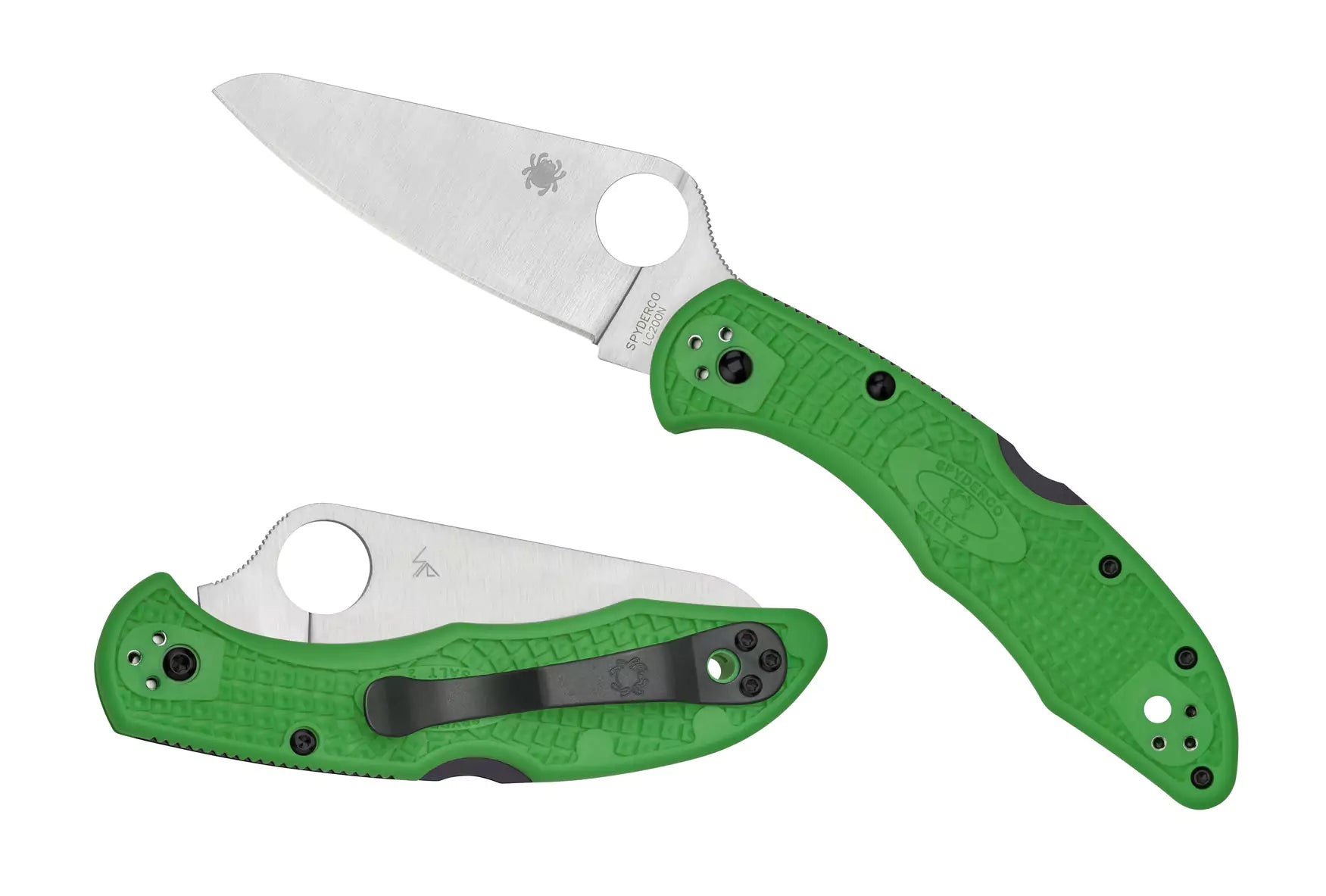 Spyderco Salt 2 LC200N Green